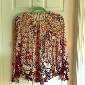 NWT LUCKY Brand Size M Blouse